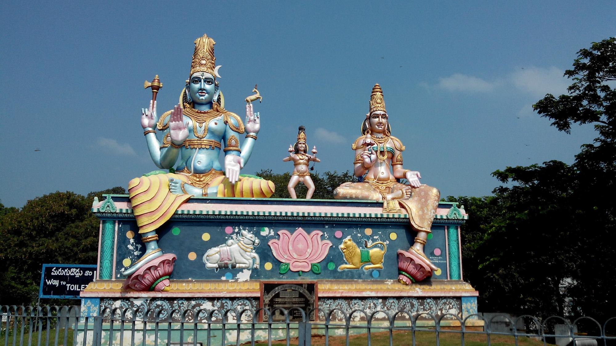 Morning at Vontimitta Sri Kodandarama Swamy Temple